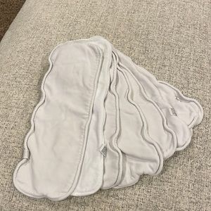 8 large Thirsties Hemp Inserts